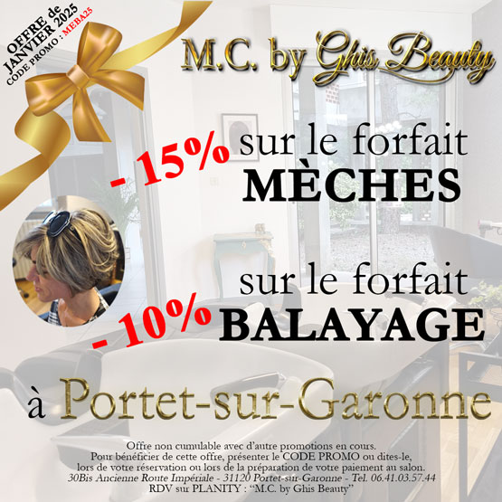 Coiffeur Portet-sur-Garonne : Brushing offert durant MAI 2024