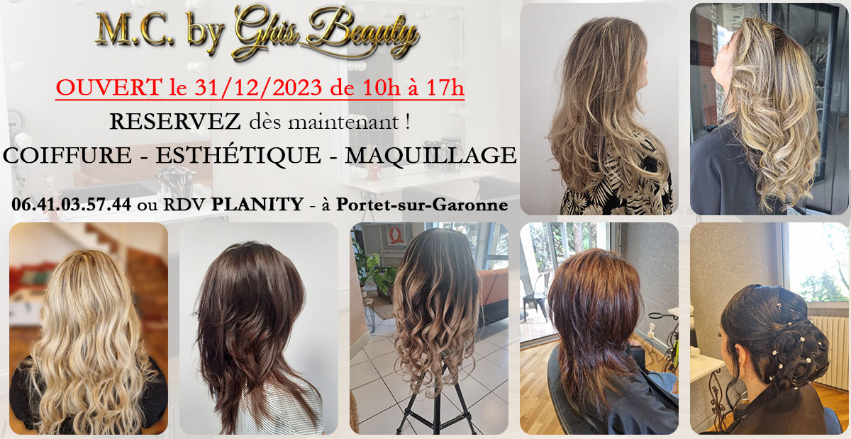 Ouverture Exceptionnelle du Salon le 31/12/2023